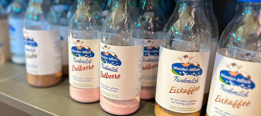 Wunder-Milch: Frischmilch aus der Milchbar oder Milch-Shakes